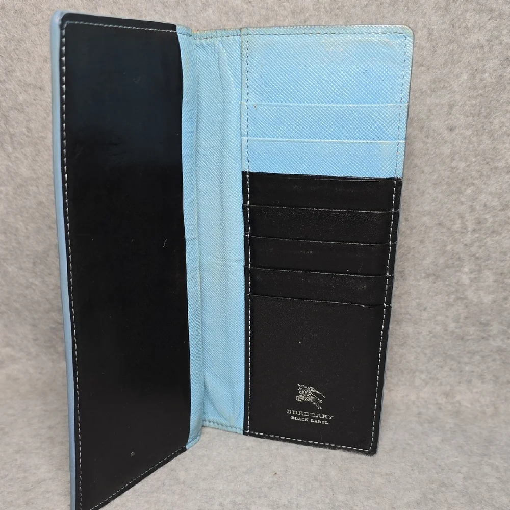 Authentic Burberry Black Label Long Wallet